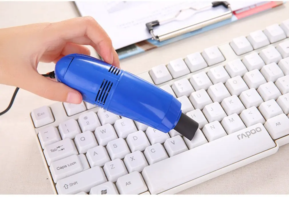 

Мини-пылесос с USB-портом и клавиатурой