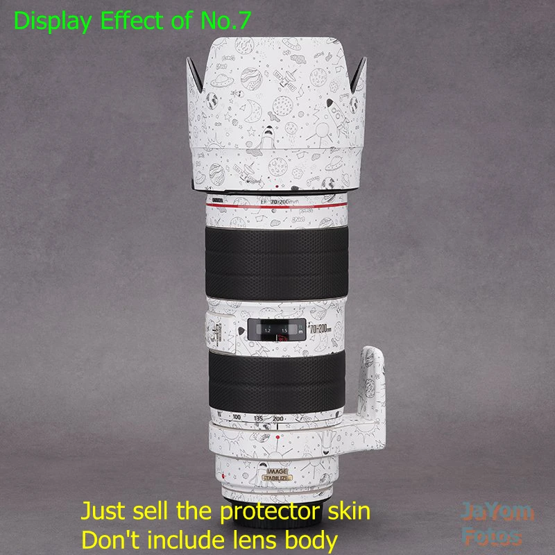 EF70200/2.8L II фотоаппарат фотопокрытие защитная пленка наклейка на корпус для Canon EF