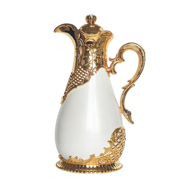 

Арабские изолированные чайник, домашние чайник для воды, изолированные бутылки, стеклянный резервуар, изолированные чайник, железный корпус изолированные чайник