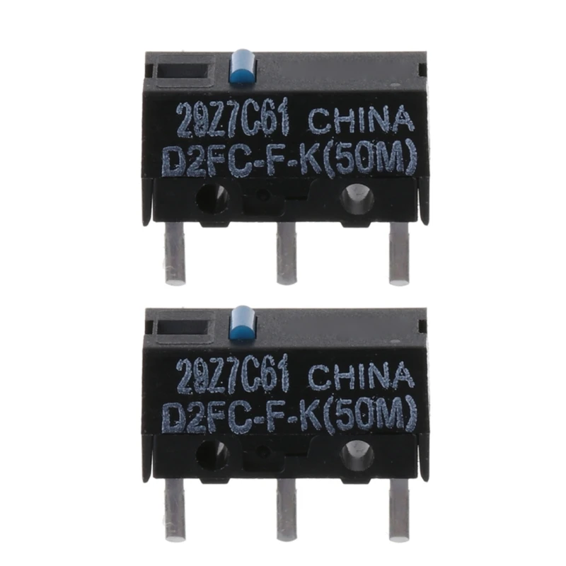 Оригинальная фотовспышка (50 м) микро-переключатель с синей точкой 2 шт. - купить по