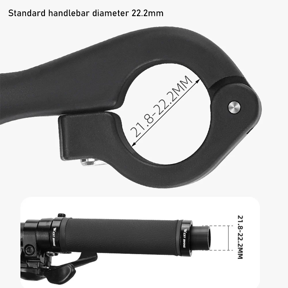 Наконечники руля велосипеда MTB 22 2 мм эргономичные внутренние наконечники для