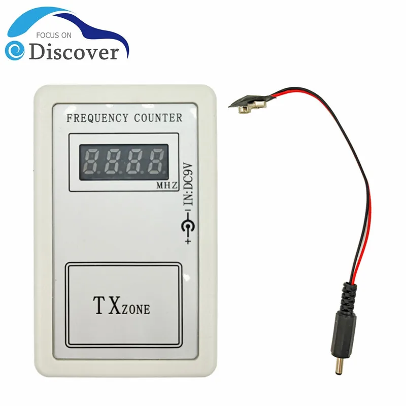 Ручной цифровой счетчик частоты белый измеритель для автомобильных ключей с