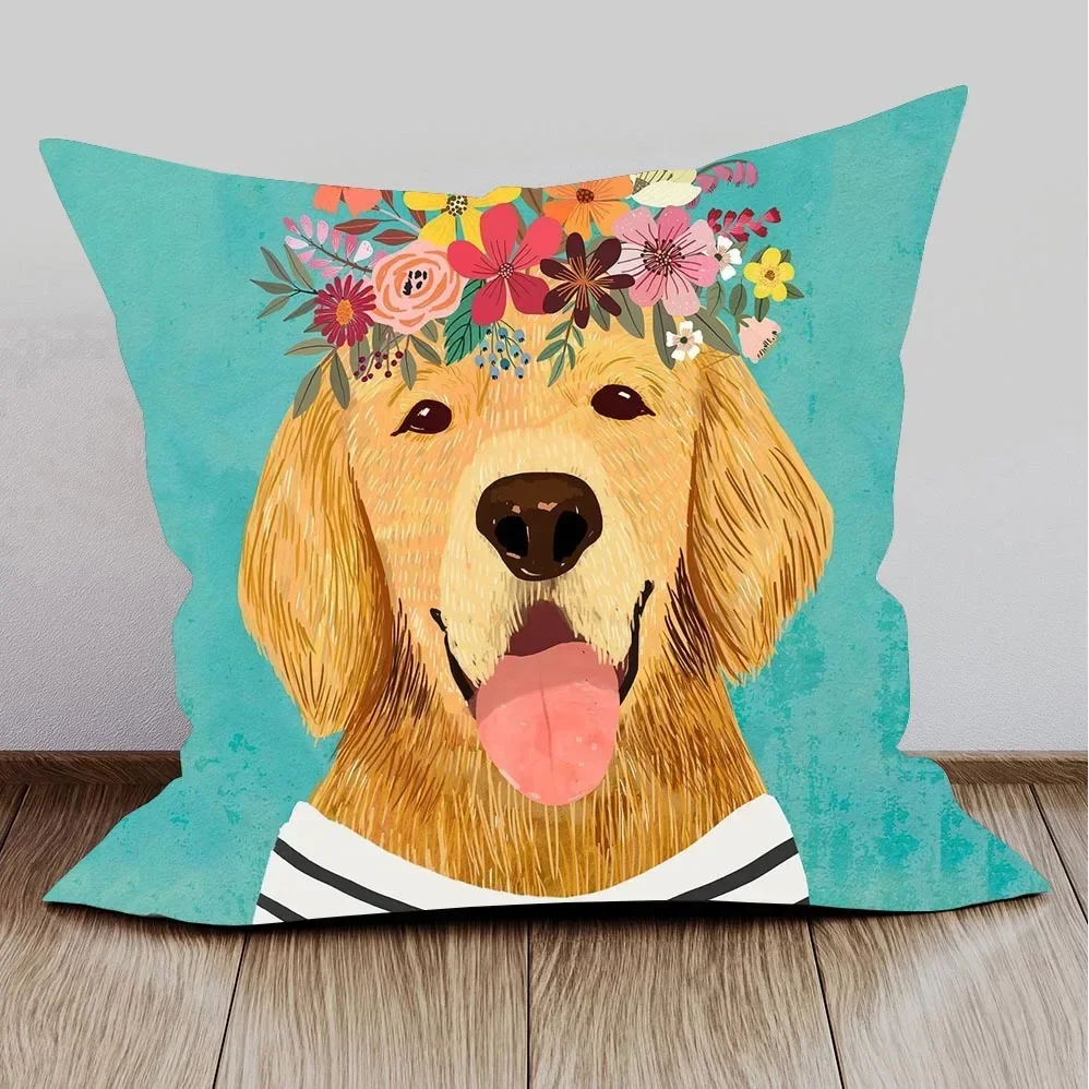 Олень Медведь Кролик тигр лиса Racoon мопс собака еж животные постеры наволочки