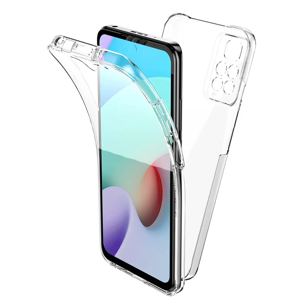 Противоударный чехол для Xiaomi 12 Lite 12X 12T Pro 11 с кристаллами передняя и задняя крышка