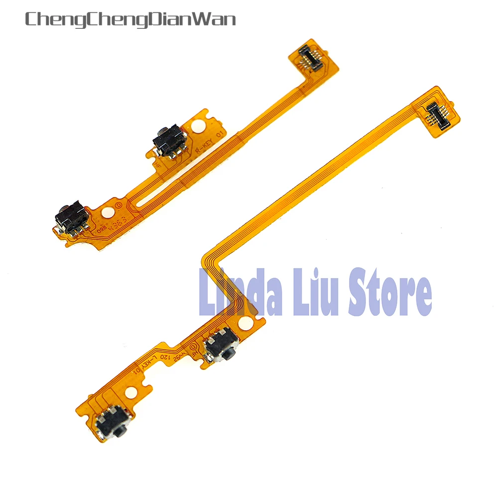 

50sets Replacement Left Right ZL ZR Switch Button Flex Cable for New 3DS 3DSLL XL LL Game Controller L R Cable