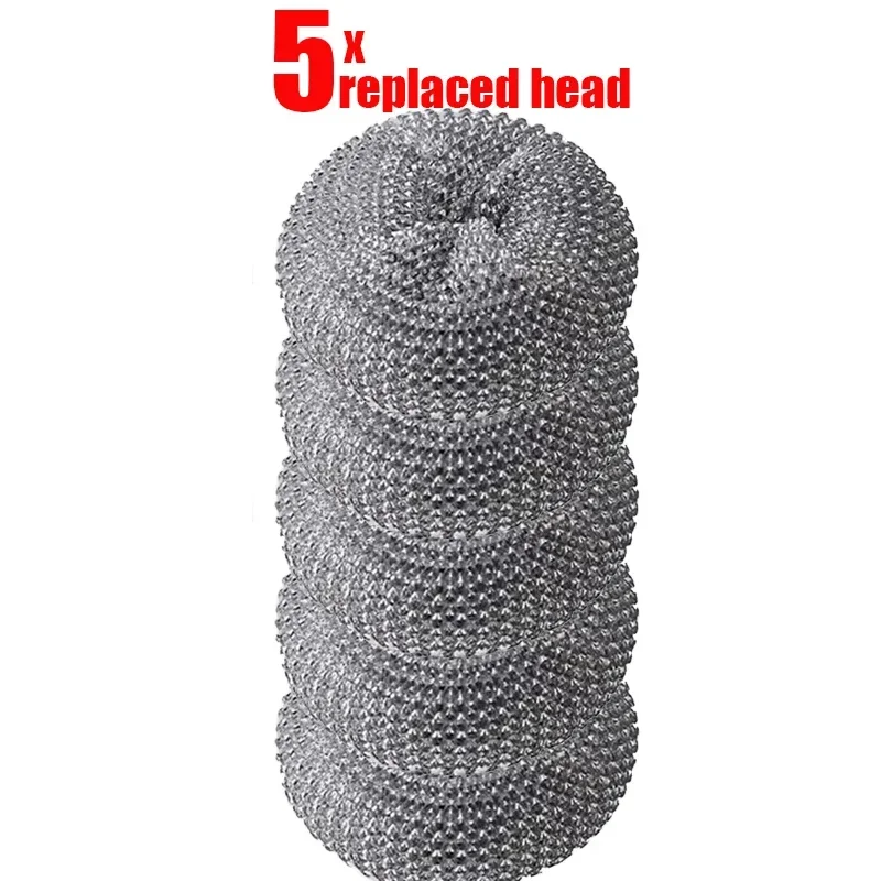 

Автоматическая щетка для мытья посуды из нержавеющей стали