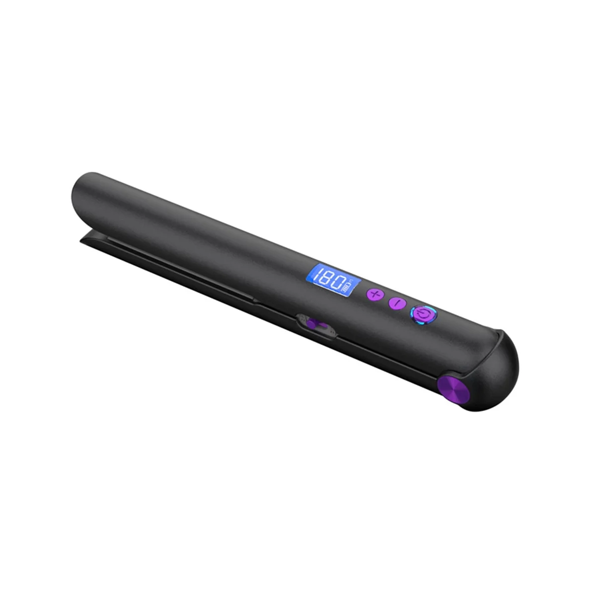 

Портативный USB Перезаряжаемый выпрямитель для волос и бигуди с внешним аккумулятором, дорожная плоская палочка для волос, беспроводной выпрямитель B