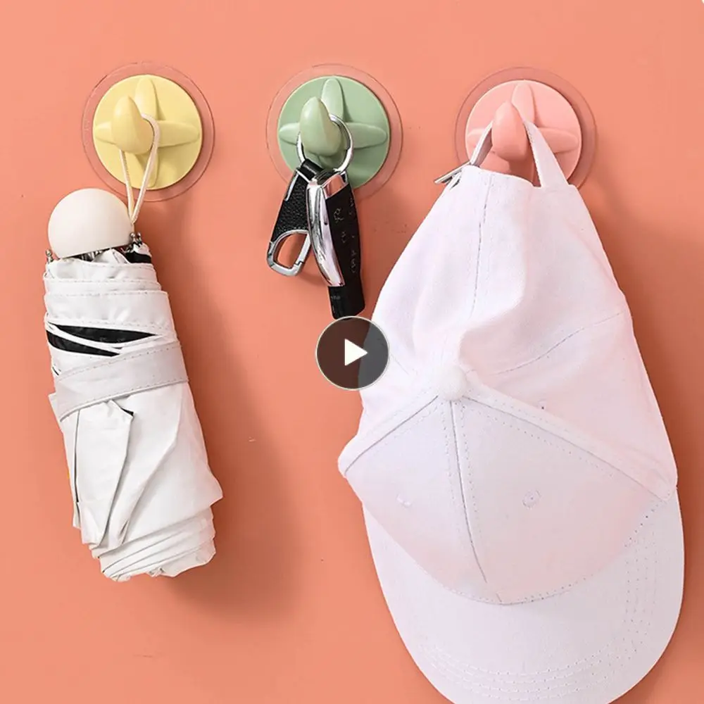 

Seamless And Non-perforated Hanger Hook Banana Creative Modeling Self-adhesive Hook Green Simple Installation Hook Sticky Hook