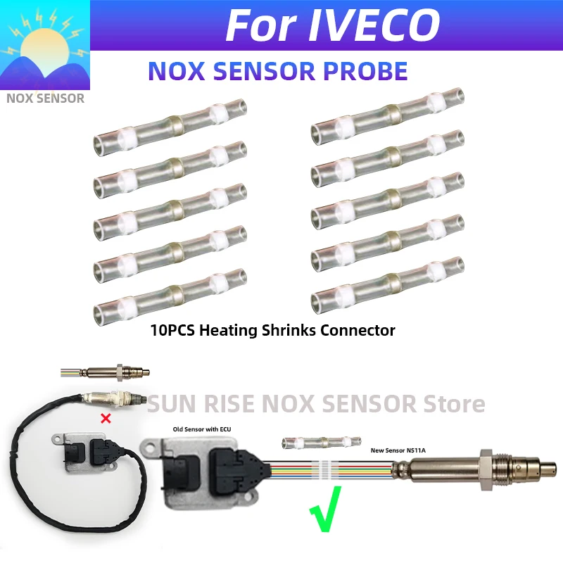 5801754014 5WK96775A 5WK9 6775A 24 в датчик кислорода азота В для обнаружения выхлопных газов IVECO