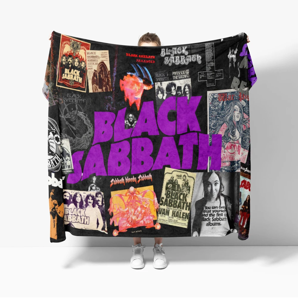 

Фланелевое одеяло BLACK SABBATHs