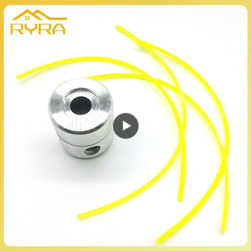 

Cylindrical Mower Head Universal Aluminium Grass Head Strimmer Wear-resistant Durable Grass Brush Cutter Lawn Mower Accessories