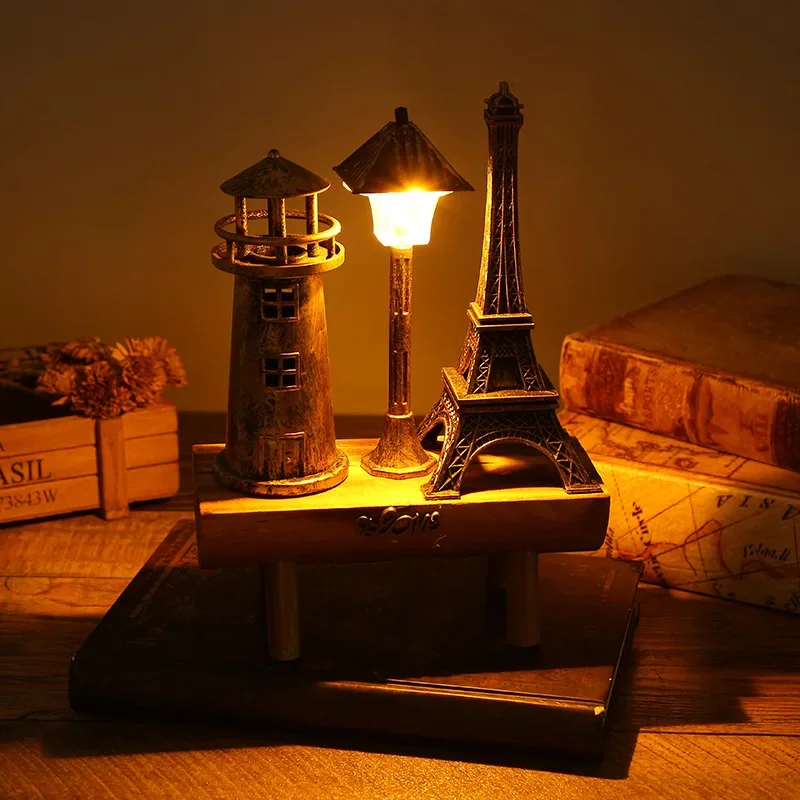 Креативные подарки Ретро Эйфелева башня Песочные часы Украшение на рабочем
