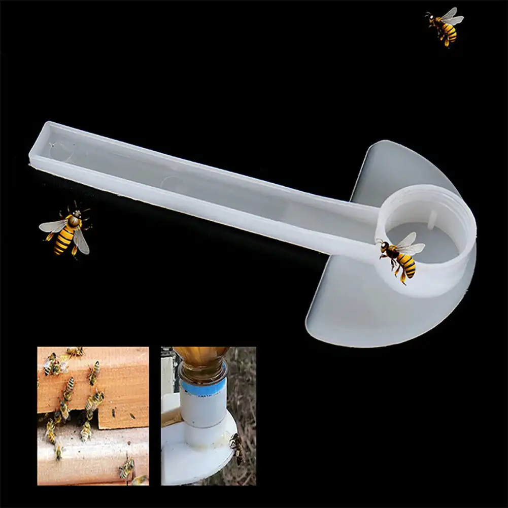 

20 Pcs Beekeeping Entry Feeders Plastic Beehive Bee Keeping Honey Entrance Feeder Beekeeper Equip Hive Tool Water Drink Feeding