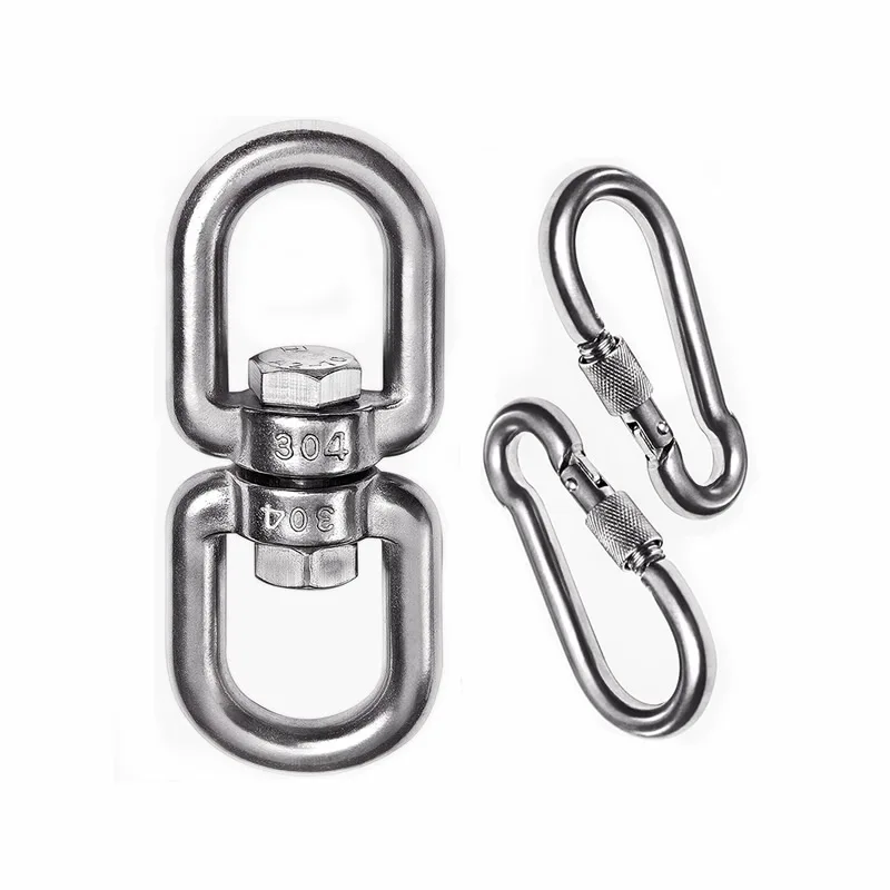 

Rotating Swivel Swing Chair Device For Hanging Hook Carabiners Yoga Aerial Hanging Hammock Silks Rotary Swing Connector
