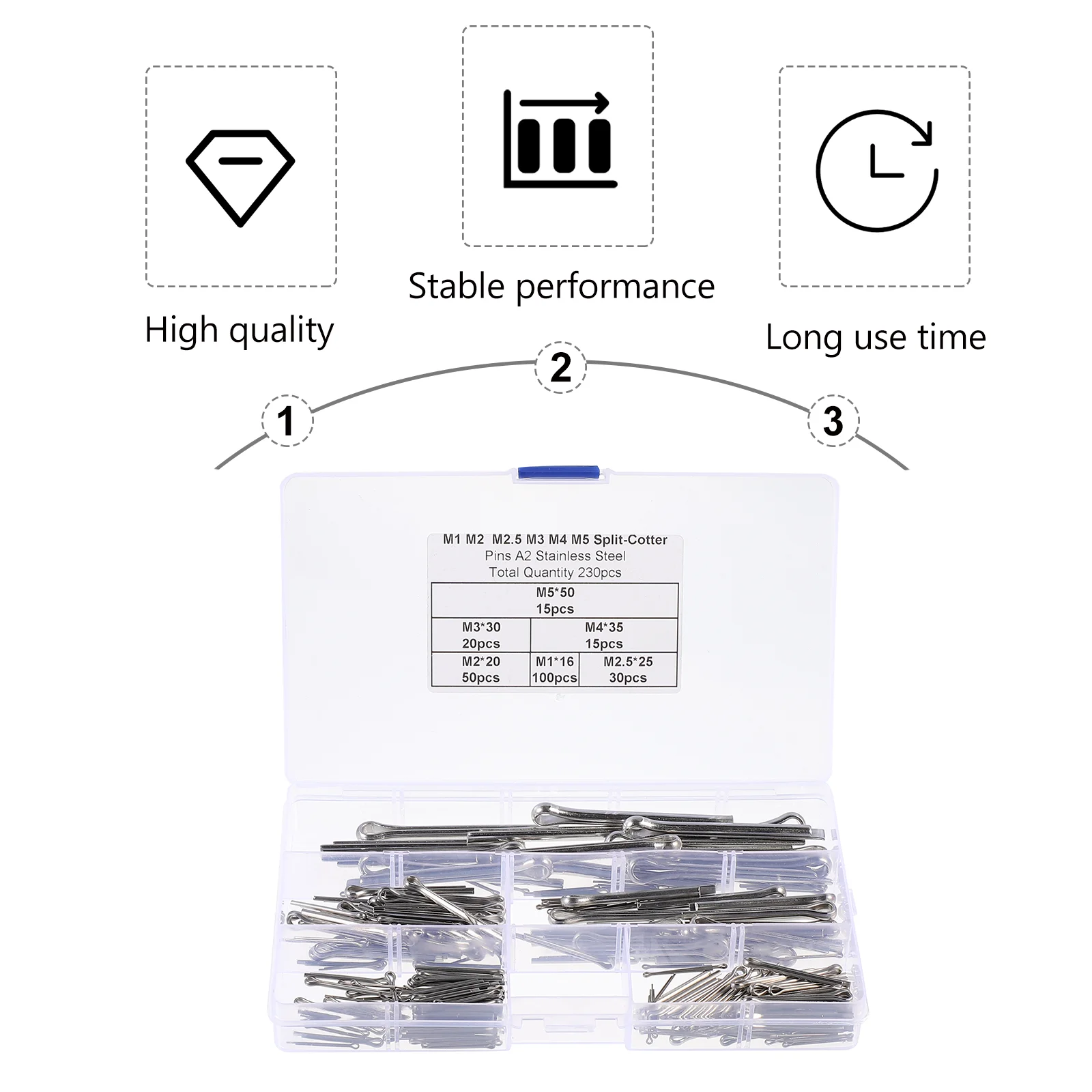 230 шт. крючок для сцепления из нержавеющей стали металлический разъемный зажим