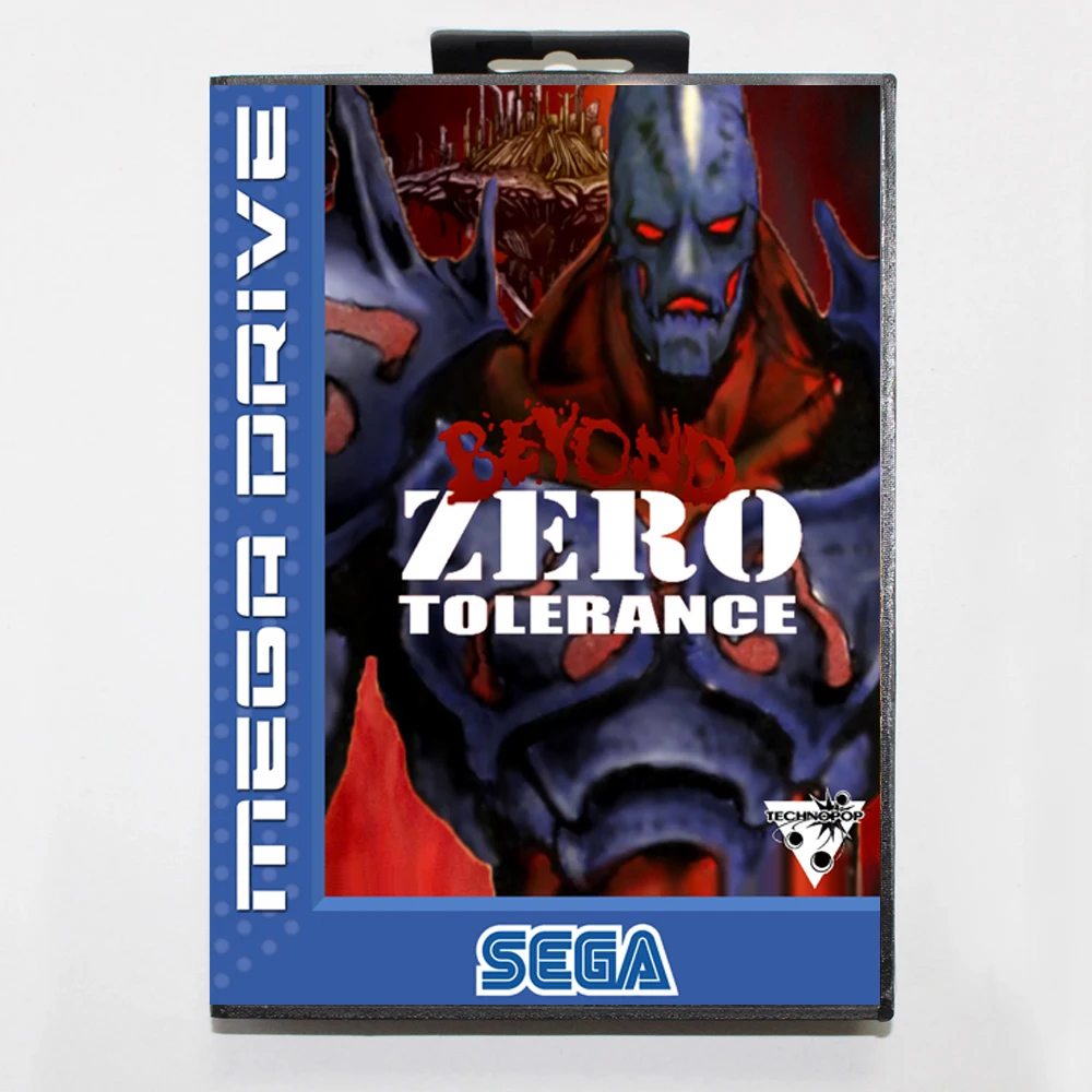 

Beyond Zero Torlerance 16bit MD Game Card For Sega Mega Drive/ Genesis with Retail Box