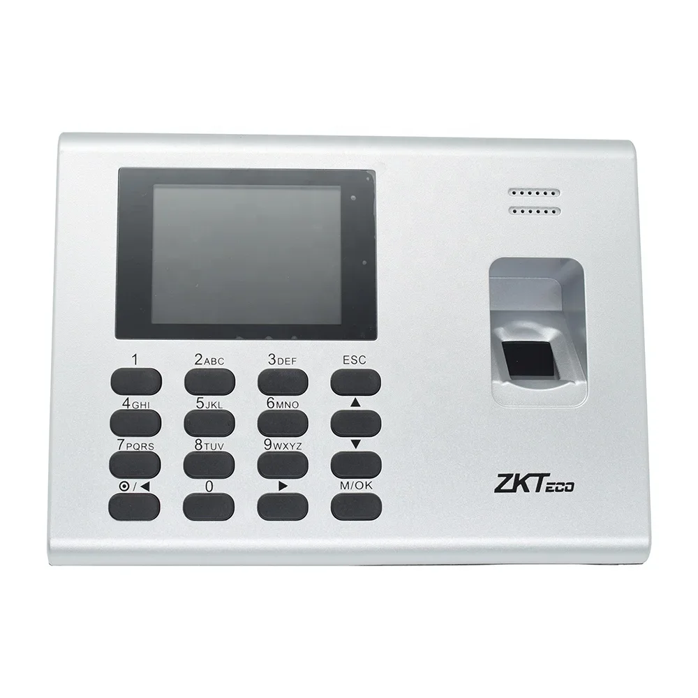 008 ZK K40 Linux System TCP IP USB SSR Биометрическое посещаемость по отпечаткам пальцев со