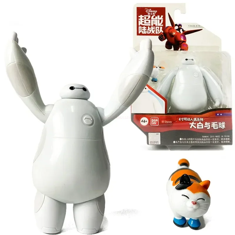 Горячая 16 см мультфильм Big Hero 6 Baymax Fat Man аниме фигурка игрушки модель куклы ПВХ