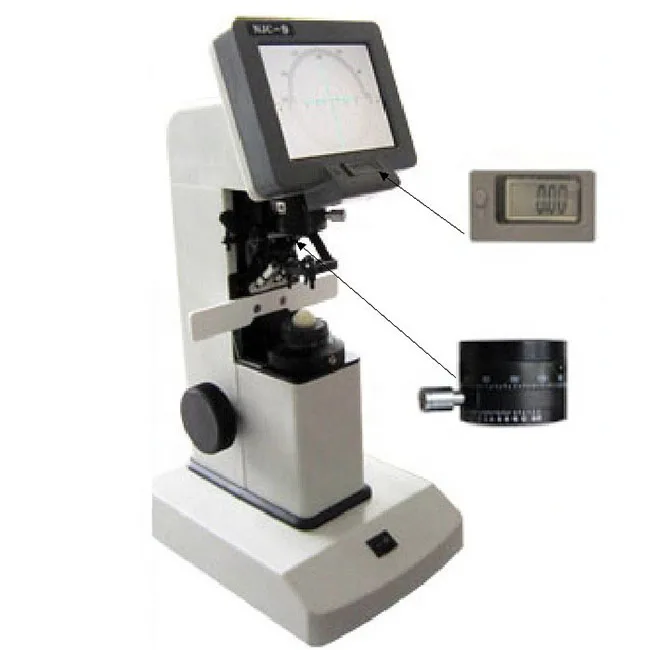 

hand manual lensmeter focimeter with LCD display portable lensometer lensometro digital