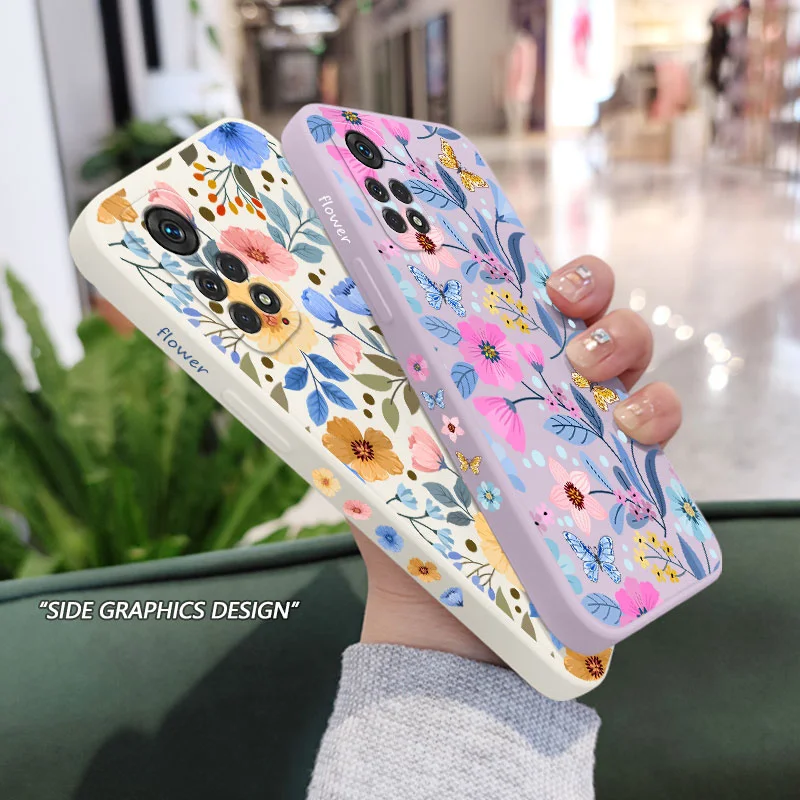 Miss Pattern Phone Case For Xiaomi Redmi Note 12 12S 11 11S 11T 10 10A 10T 10S 9T 9 8 7 Pro Plus 10C 9A 9C 9T 4G 5G Cover
