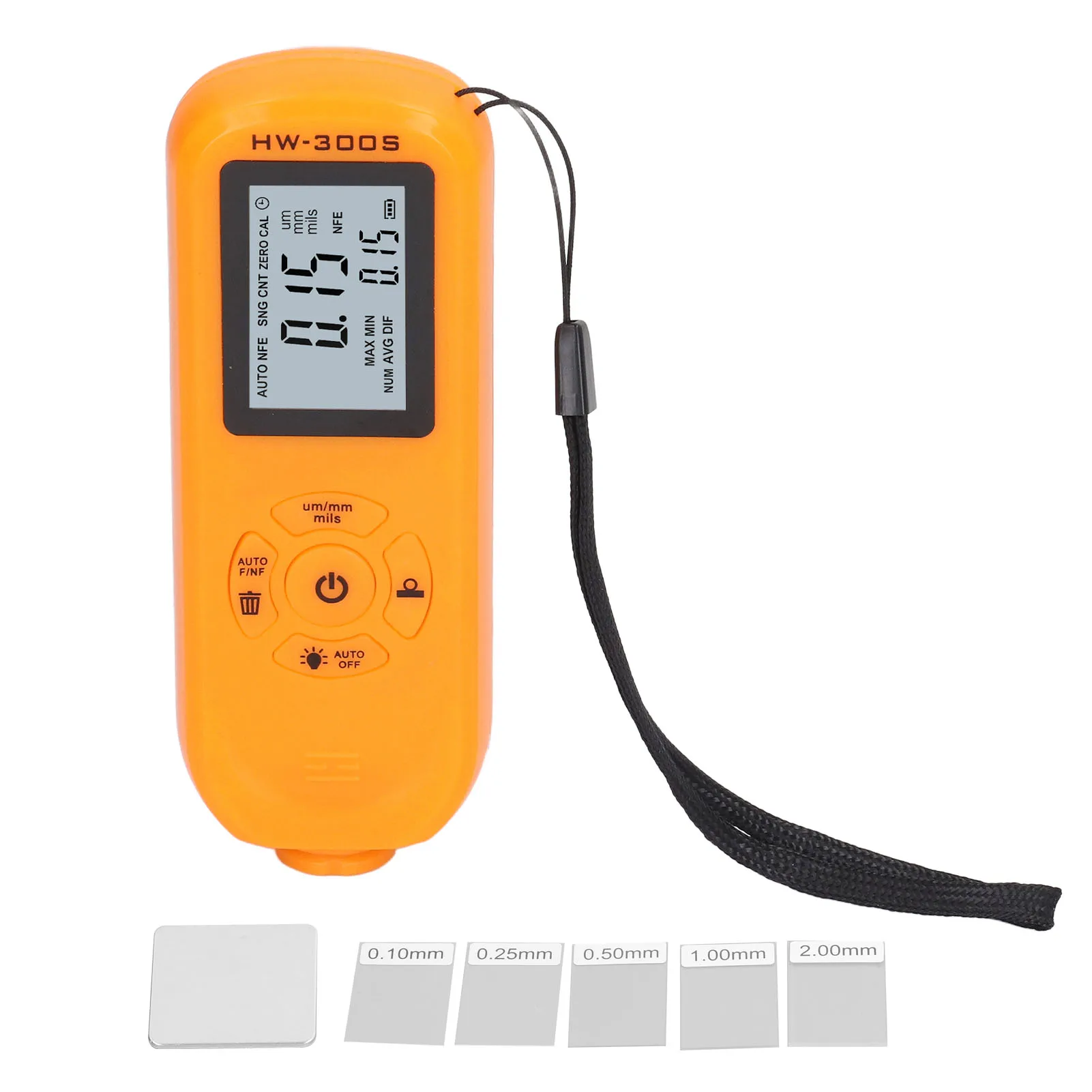 

Coating Thickness Gauge Vertical Screen High Accuracy Auto Car Paint Meter For Used Car Buyers Measure Tools