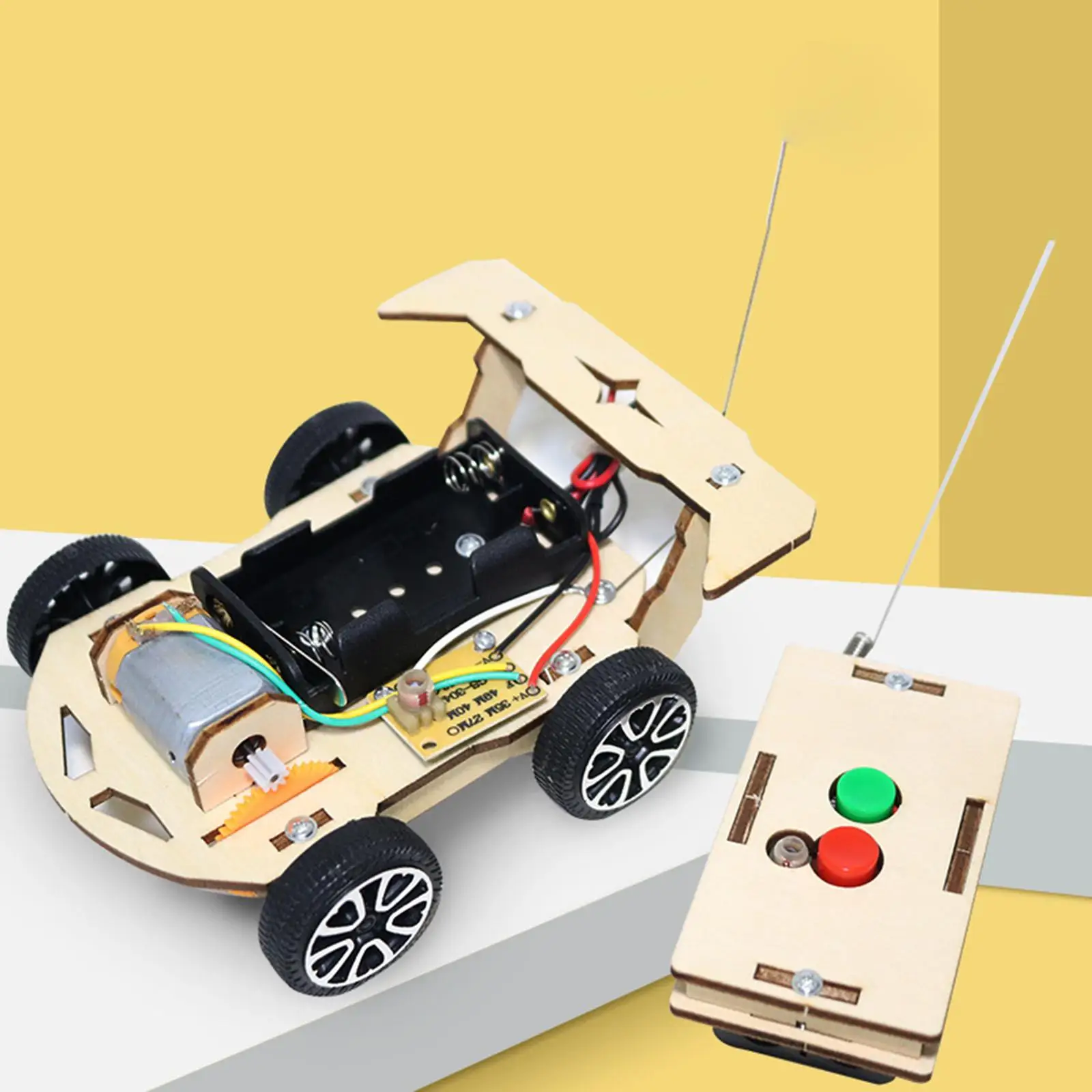 

Сборная модель автомобиля, Наборы машинок, Обучающие игрушки с дистанционным управлением, «сделай сам» для детей, подростков, веселая культивация, практичный подарок