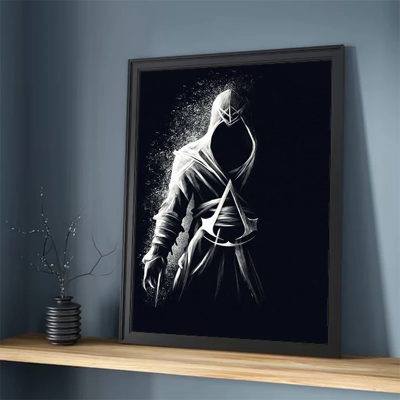 

A-Assassins Creed Home Decoration Paintings for Bed Room Decor Posters for Wall Art Canvas Painting Picture on the Wall Poster