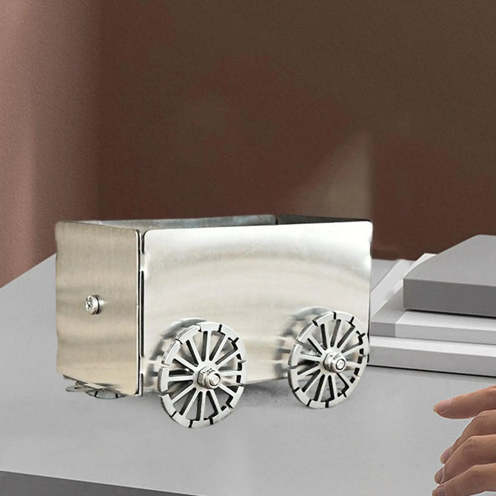 

Мини-модель кабины поезда, игрушечный центральный элемент, орнамент, модель, модель, дисплей, модель монетного банка