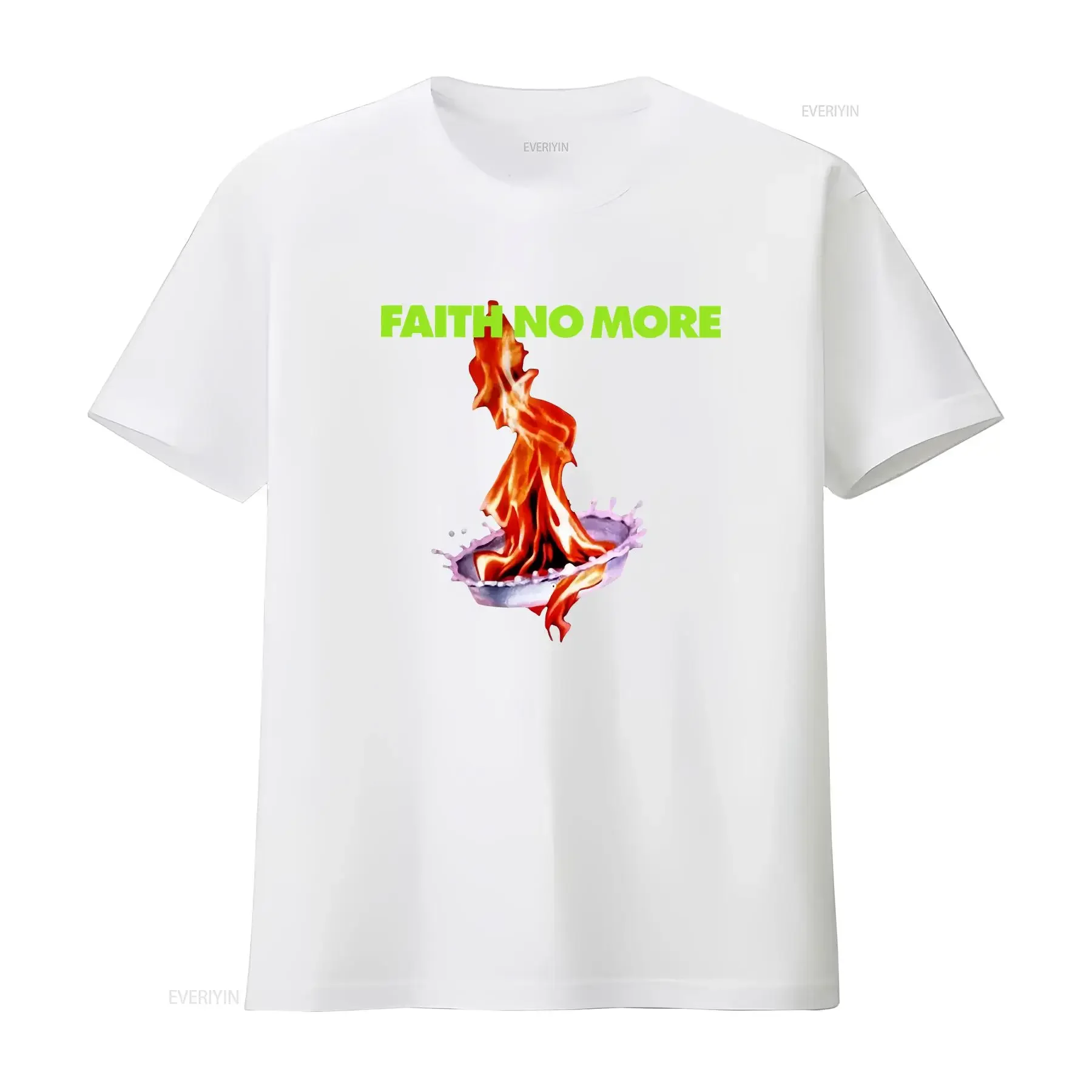 Фото Винтажная футболка The Real Thing Rock Band Faith No More с Майком Бордином и Билли Голдом, эффект потертости, удобная, для мужчин №4