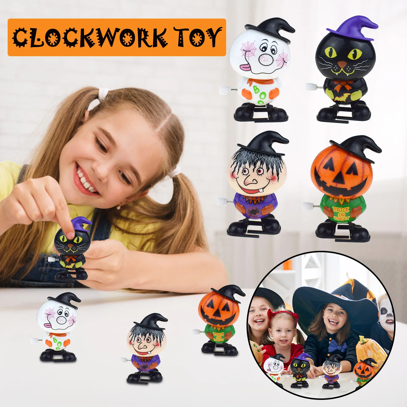 

Halloween 1 Pcs Wind Up Toys Assorted Bag Filler Clockwork Toys Supply For Holiday Party Favors Birthday Gifts Games 0 3 Months