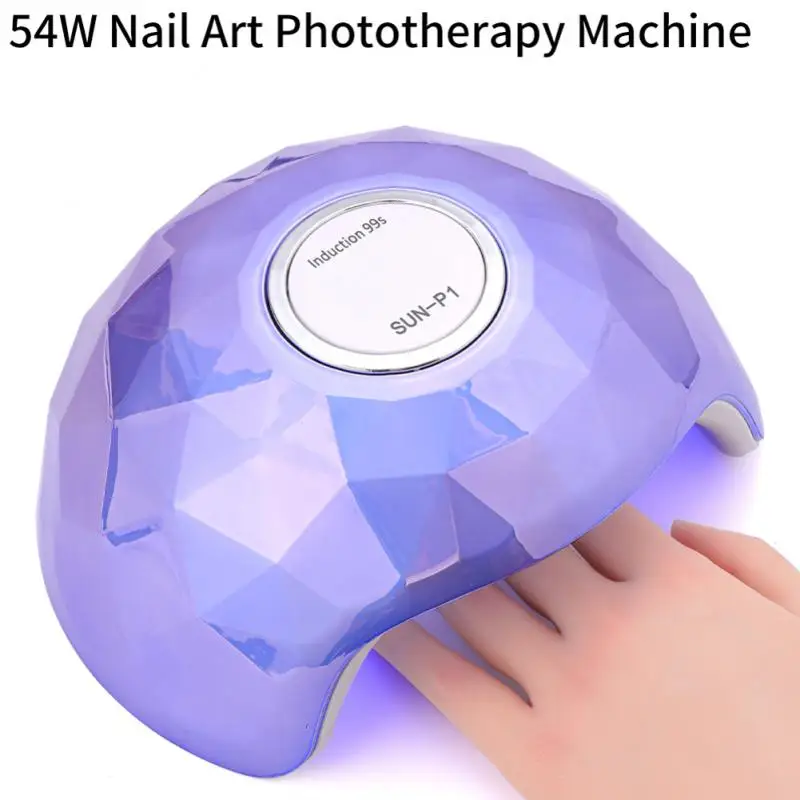 

With Timer Auto Sensor Nail Dryer Nail Lamp 54w Smart Sensor Phototherapy Lamp Led Nail Enhancement Lamp Manicure Device