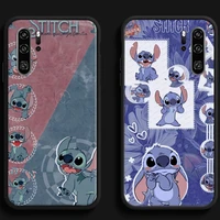 disney stitch miqi phone cases for huawei honor p40 p30 pro p30 pro honor 8x v9 10i 10x lite 9a 9 10 lite back cover soft tpu