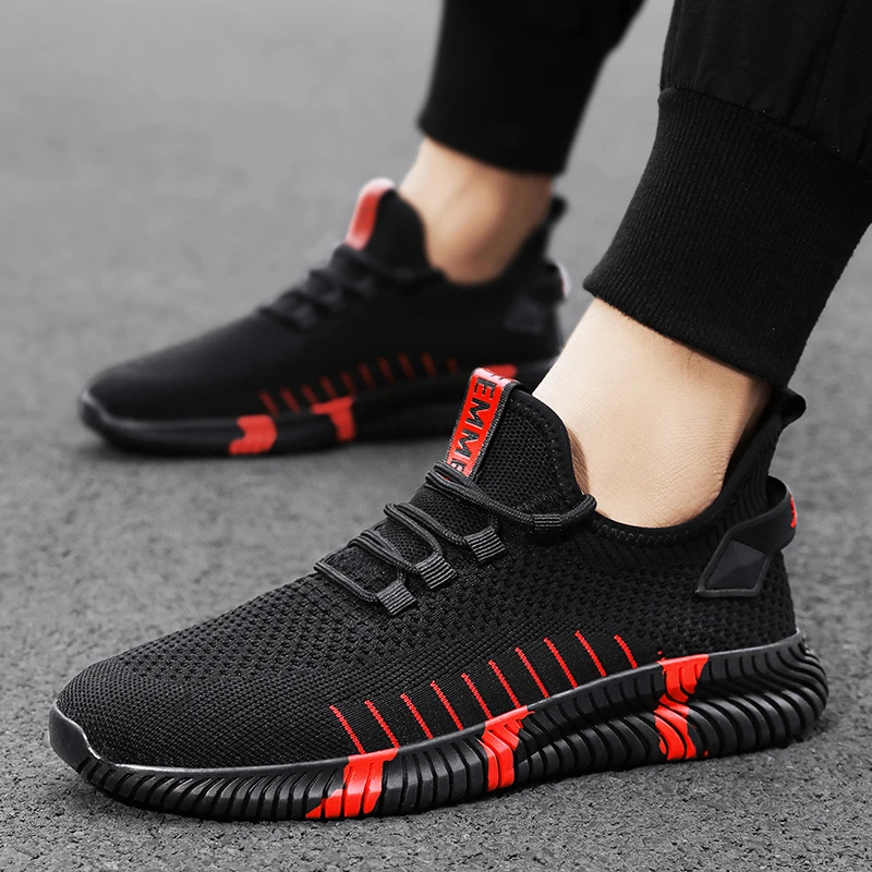 Summer Light Breathable Running Shoes Man Sneaker 2022 Hot Sale Cheap Men Sport Shoes Slip on Casual Loafers Outdoor Trainers