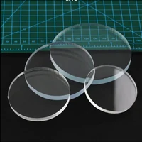 12345mm clear acrylic circle disc for painting round acrylic sheet ornaments ornament blanks for diy art craft engraving