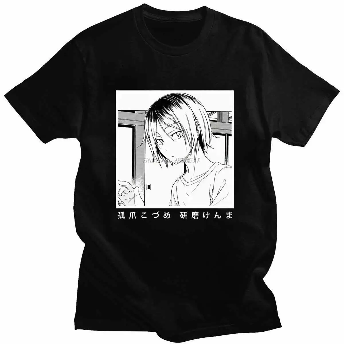 

Haikyuu Fashion Japanese Anime Cotton T Shirt Men Manga Kenma Kozume T-Shirt Casual Streetwear Tshirt Hip Hop Top Tee