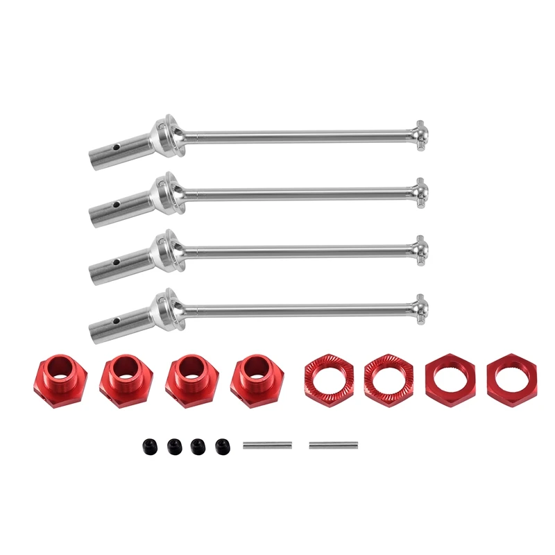 

Drive Shaft With 17Mm Hex For Arrma 1/7 Infraction Limitless Felony 1/8 Typhon RC Car Parts 1