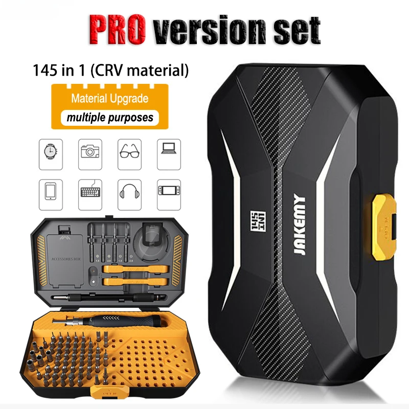 

Набор прецизионных отверток JAKEMY JM-8183 145 в 1