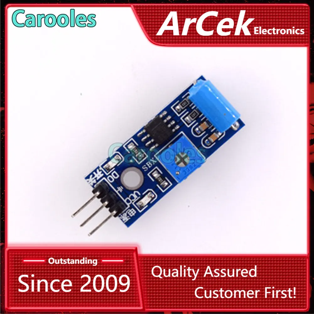 

Normally Closed Vibration Sensor Module for Alarm System DIY Smart Vehicle Robot Helicopter Airplane Aeroplane Boart Car