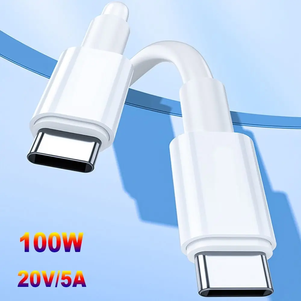 Кабель для ноутбука с USB C на Type-C, 20 в, 5 А, 100 Вт