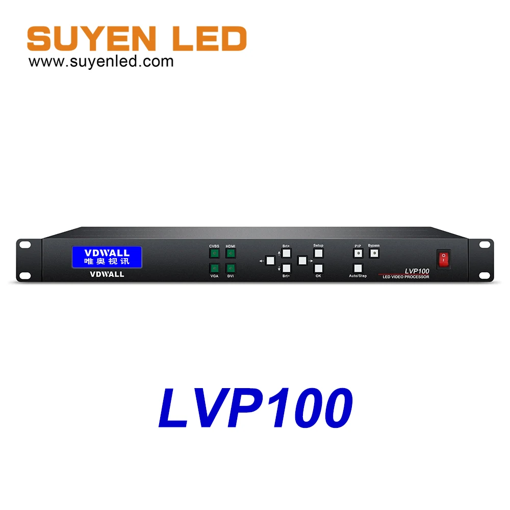 HD светодиодный видеопроцессор VDWALL LVP100 для сценических мероприятий по лучшей