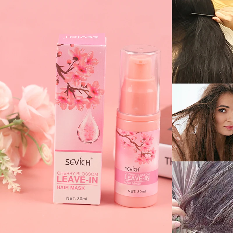 

Sevich 30ml Smoothes Cherry Blossom Leave-in Hair Mask Amino acid Hair Care Mask