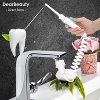 water dental flosser faucet oral irrigator floss jet toothpick clean toothbrush no power portable field hike outdoor use anytime
