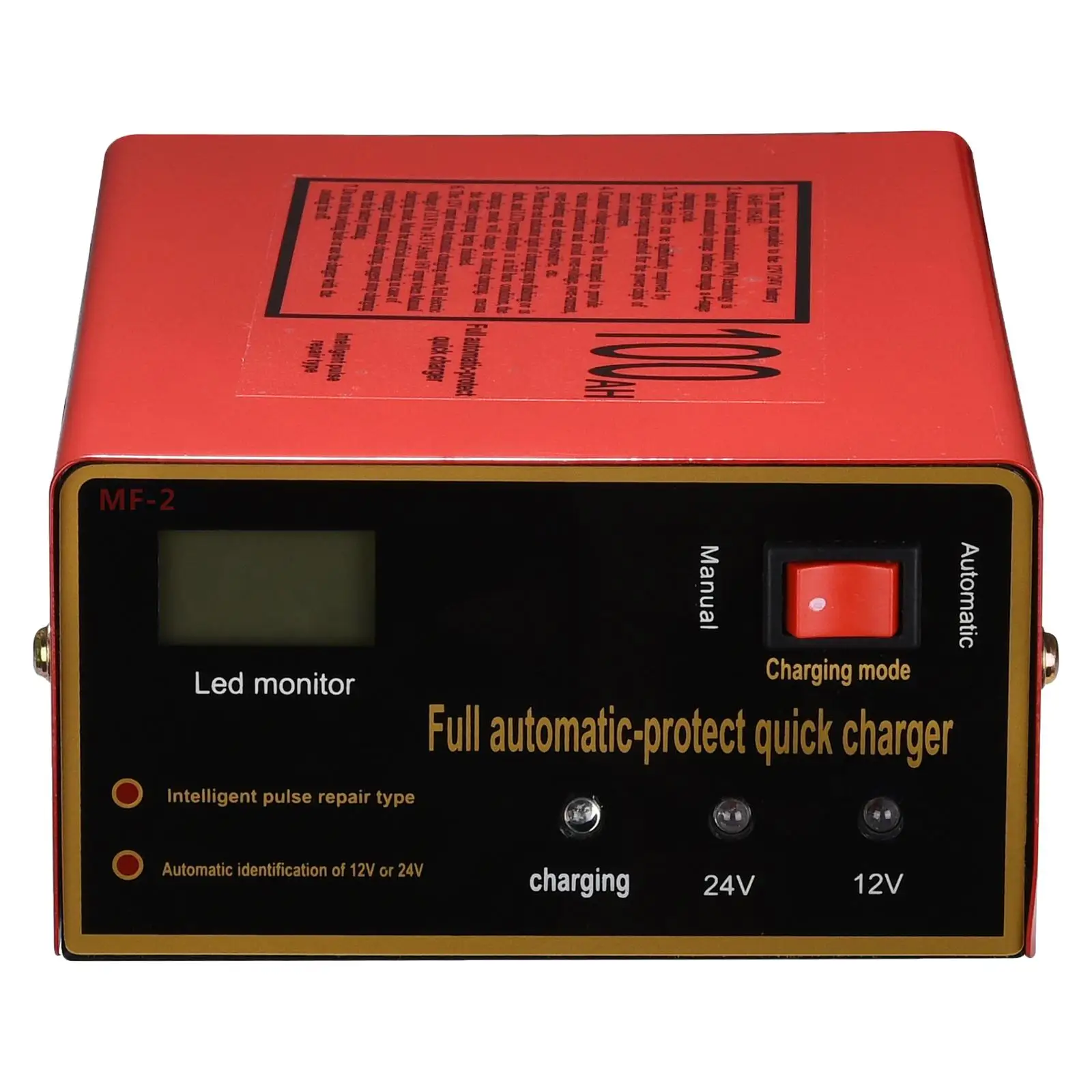 

Автомобильное зарядное устройство 12 В/24 В для сухих/водных/гелевых/влажных аккумуляторов