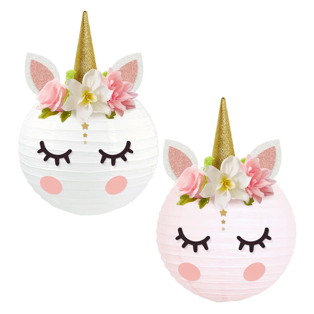 

2PCS Round Japanese Chinese Lantern Chinese New Year Lanterns Lunar New Year Paper Lanterns DIY Paper Lanterns