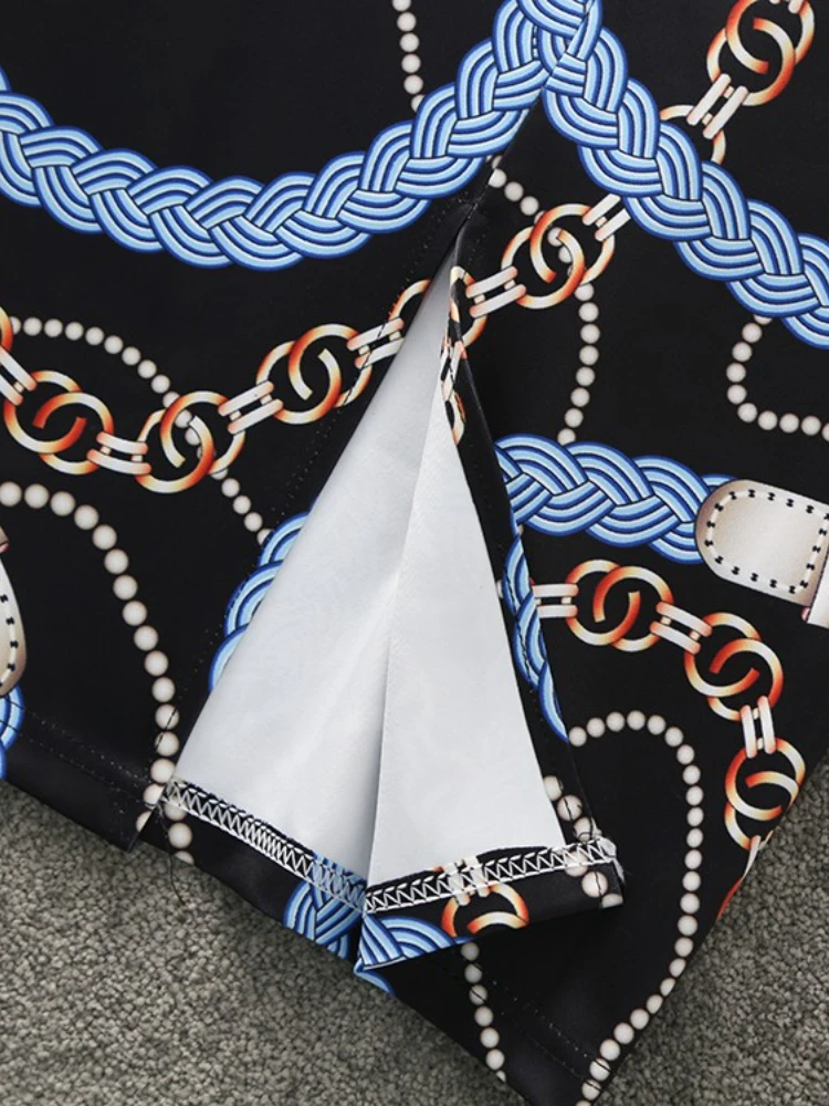 Женский телефон с граффити новинка 2021 модная эластичная Женская облегающая юбка