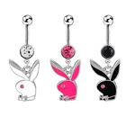 Кольца для пупка, кольцо для пупка, кролик, свисающая подвеска тела, женское пляжное кольцо для пупка, безымянный ноготь