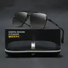 Модные крутые мужские солнцезащитные очки NIEEPA с градиентом в шести стилях винтажные брендовые дизайнерские солнцезащитные очки-авиаторы солнцезащитные очки UV400