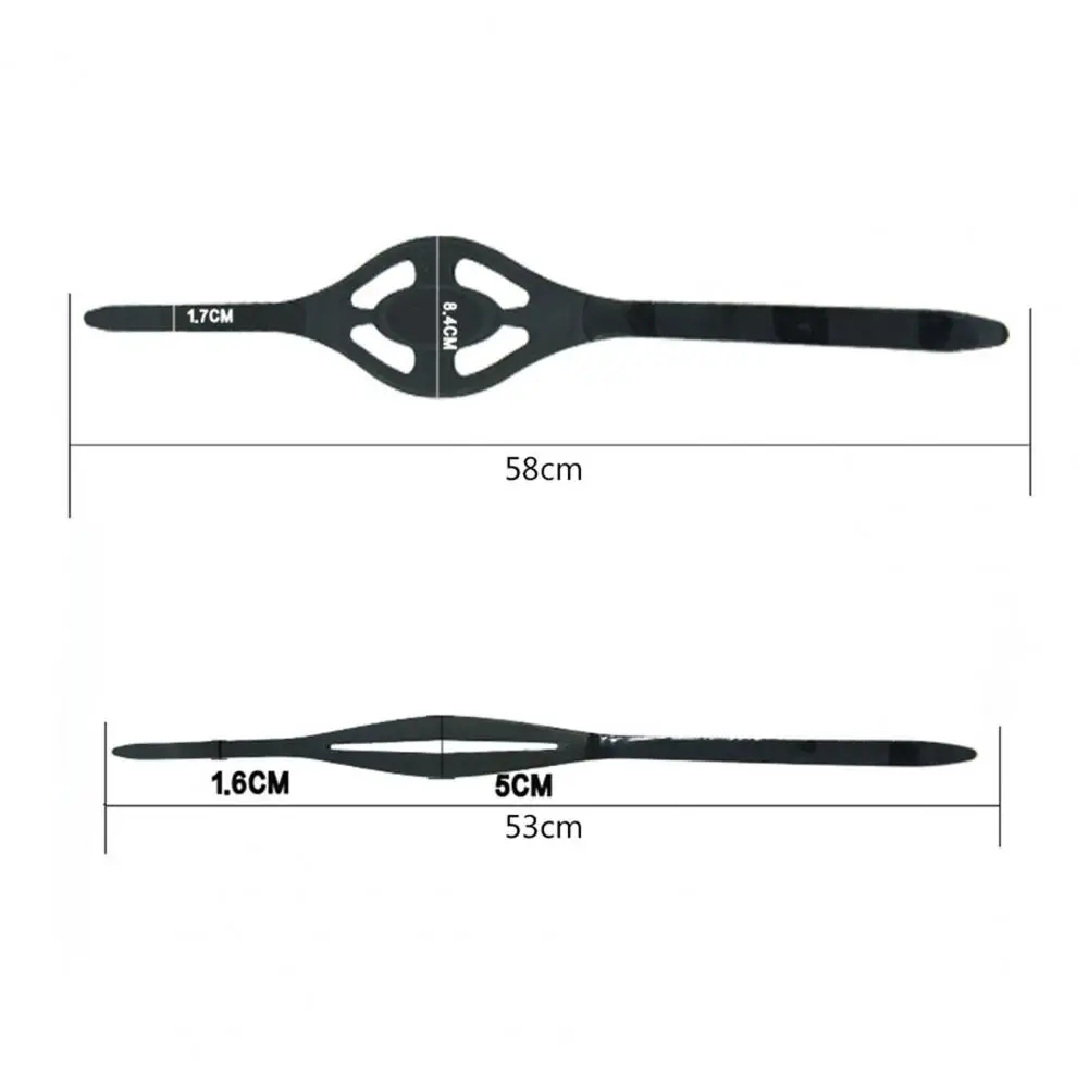 

Fashion Snorkeling Masque Strap Practical Snorkeling Face Cover Strap Elastic Diving Googles Strap Exquisite