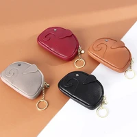 cute pu leather cartoon elephant zipper coin purse girls wallet creative wallet cute clutches card holder keychain women wallets
