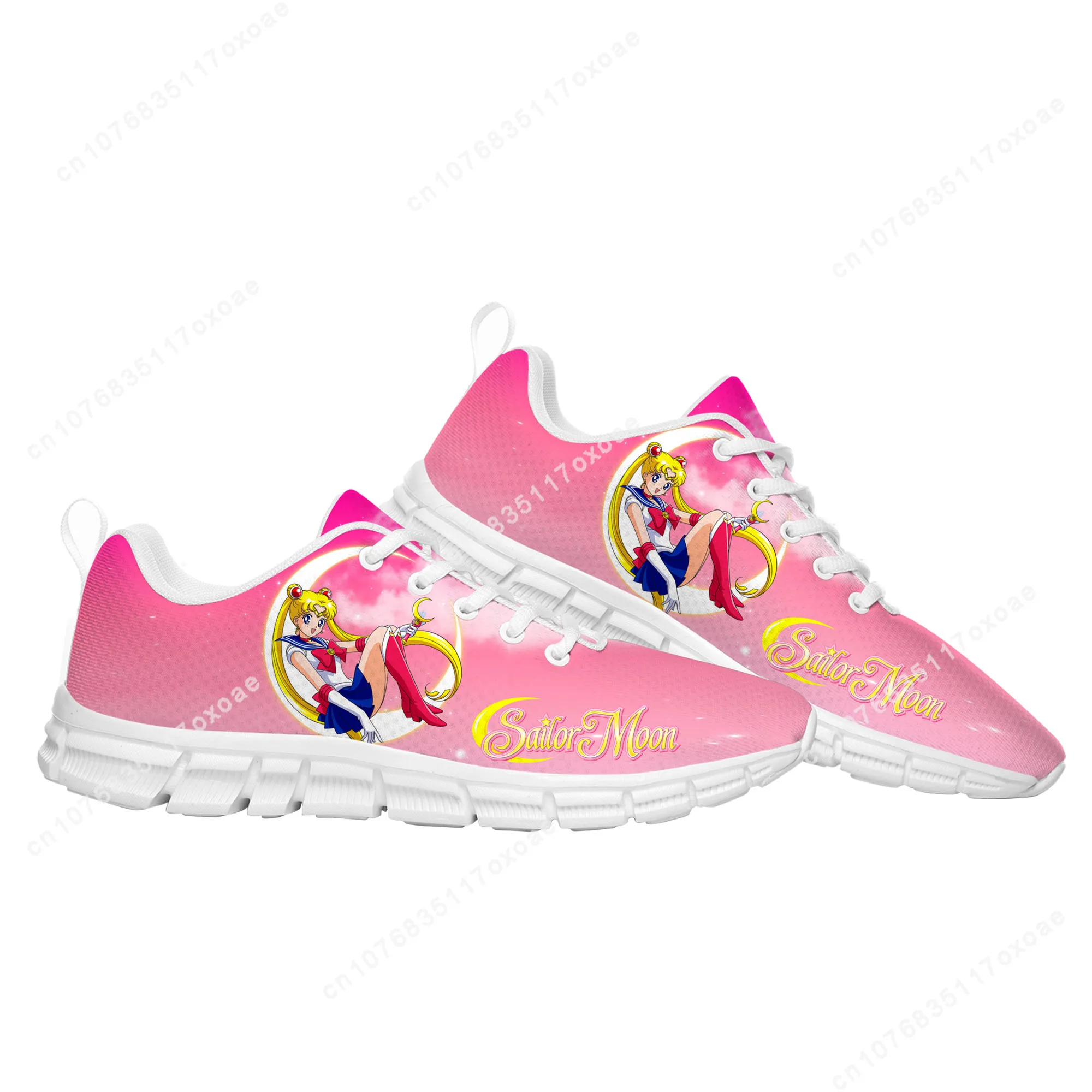 

Anime Moons Manga Cartoon Sailors Sports Shoes Mens Womens Teenager Kids Children Sneakers Casual Custom Quality Couple Shoes